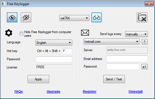 free keylogger 3.5